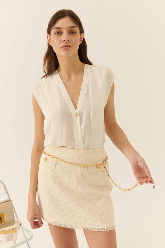  Altın Zincir Kemer Standart Renk - 2