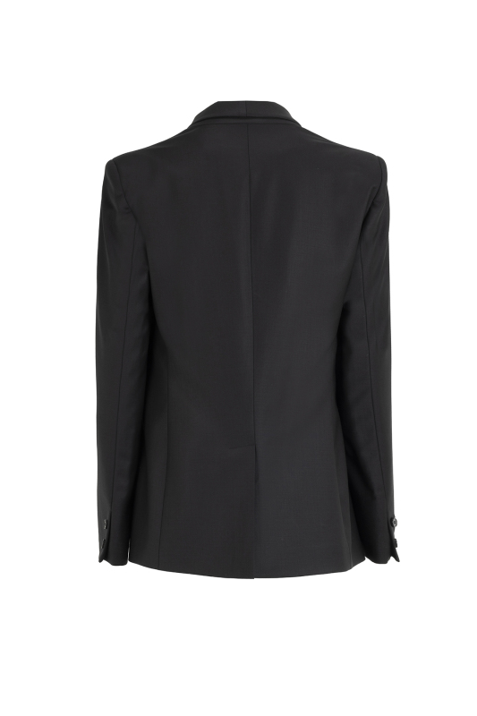  Arkası Yırtmaçlı Kadın Ceket Siyah - 2