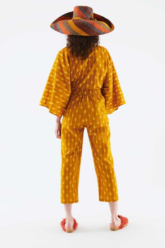 Bağlamalı Kadın Pantolon Standart Renk - 2