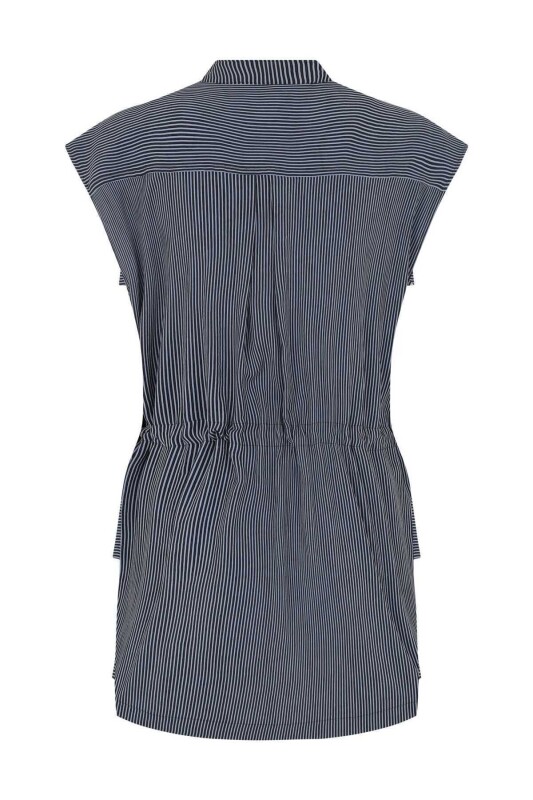 Beli Lastikli Desenli Kadın Yelek Standart Renk - 5