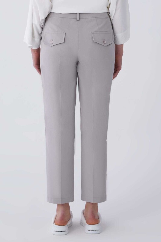 Bilek Boy Kadın Pantolon Taş - 2