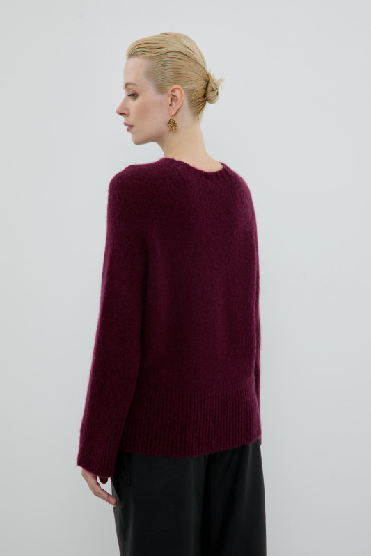 Bisiklet Yaka Triko Berry - 2