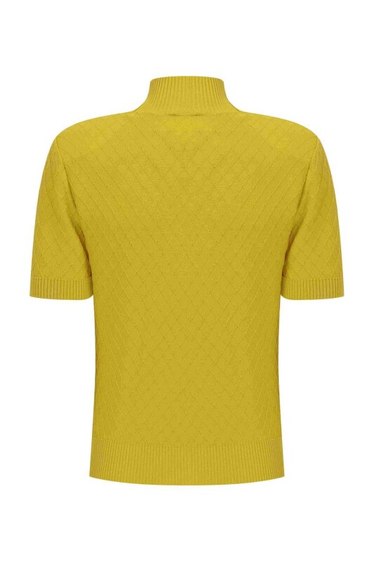  Turtleneck Knitwear Yellow - 5