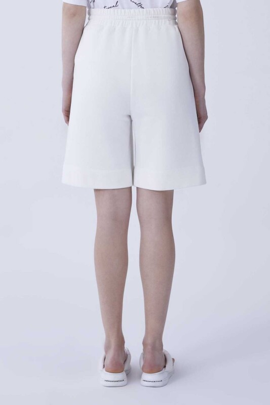 Bol Kesimli Şort Kemik - 2