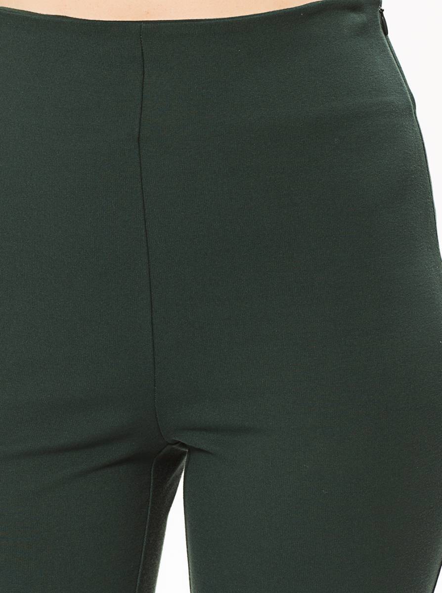  Bol Paça Kadın Pantolon Yeşil - 4