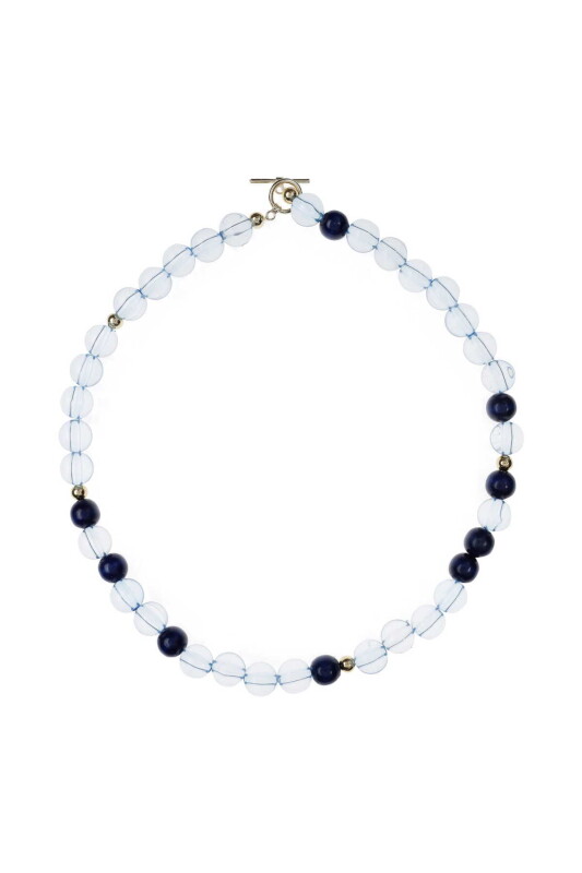 Boncuklu Desenli Kolye Standart Renk - 2