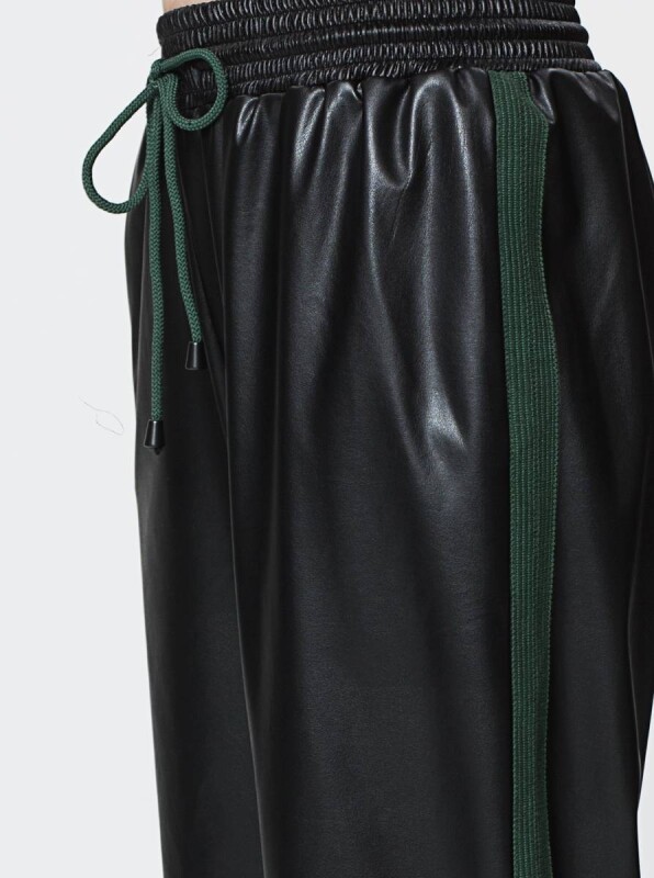  Boru Paça Pantolon Siyah - 3