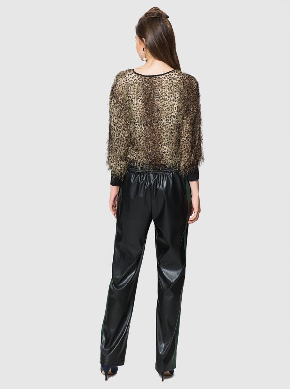  Boru Paça Pantolon Siyah - 2