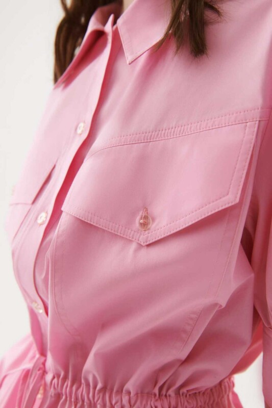 Cepli Kadın Gömlek Pembe - 3