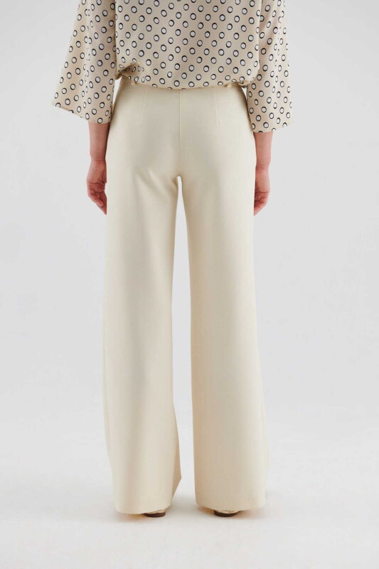 Cepli Pantolon Ekru - 2