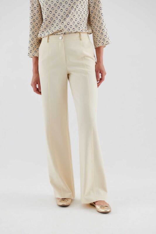 Cepli Pantolon Ekru - 3