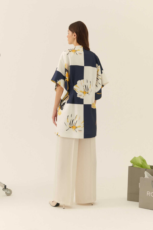  Çiçek Desenli Kap Standart Renk - 2