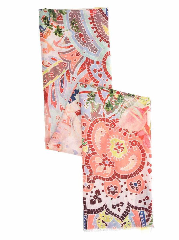 Çok Renkli Şal Standart Renk - 1