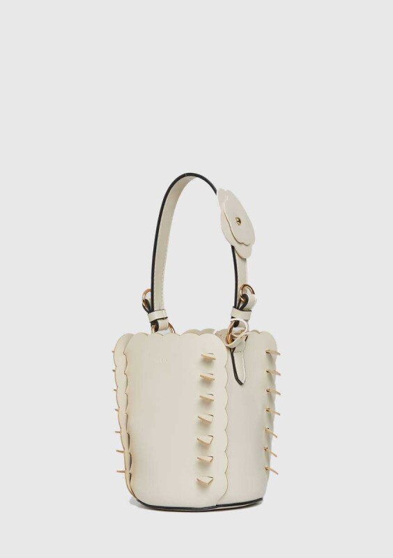 Cüzdanlı Rengi Çanta Kemik - 3