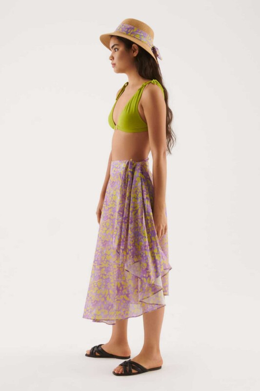 Desenli Etek Standart Renk - 3