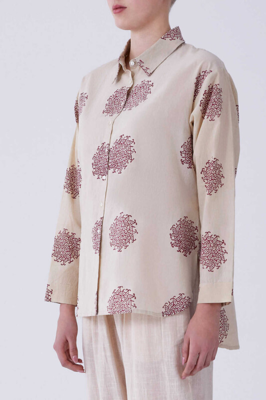 Desenli Gömlek Standart Renk - 3