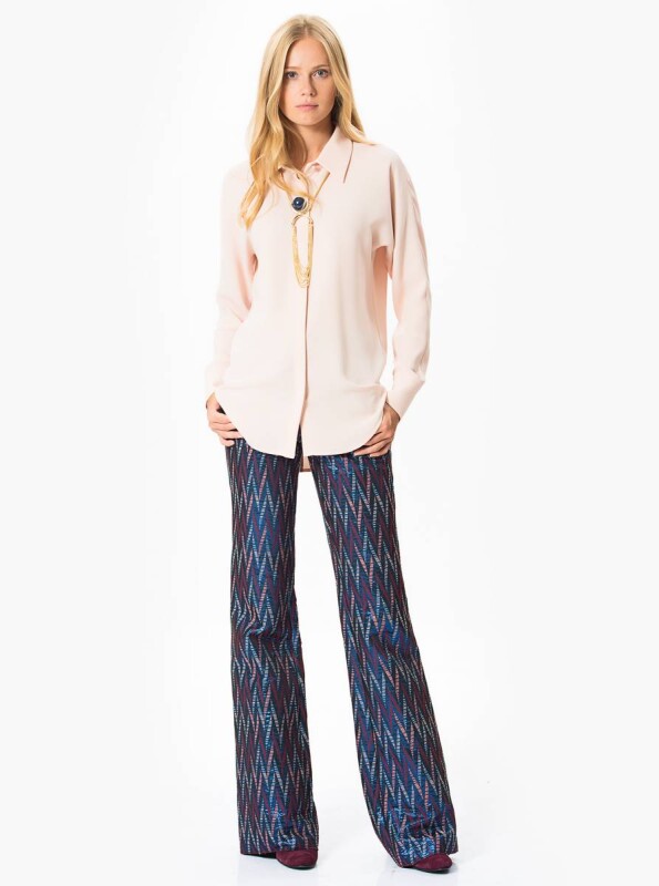  Desenli Jakar Pantolon Standart Renk - 1