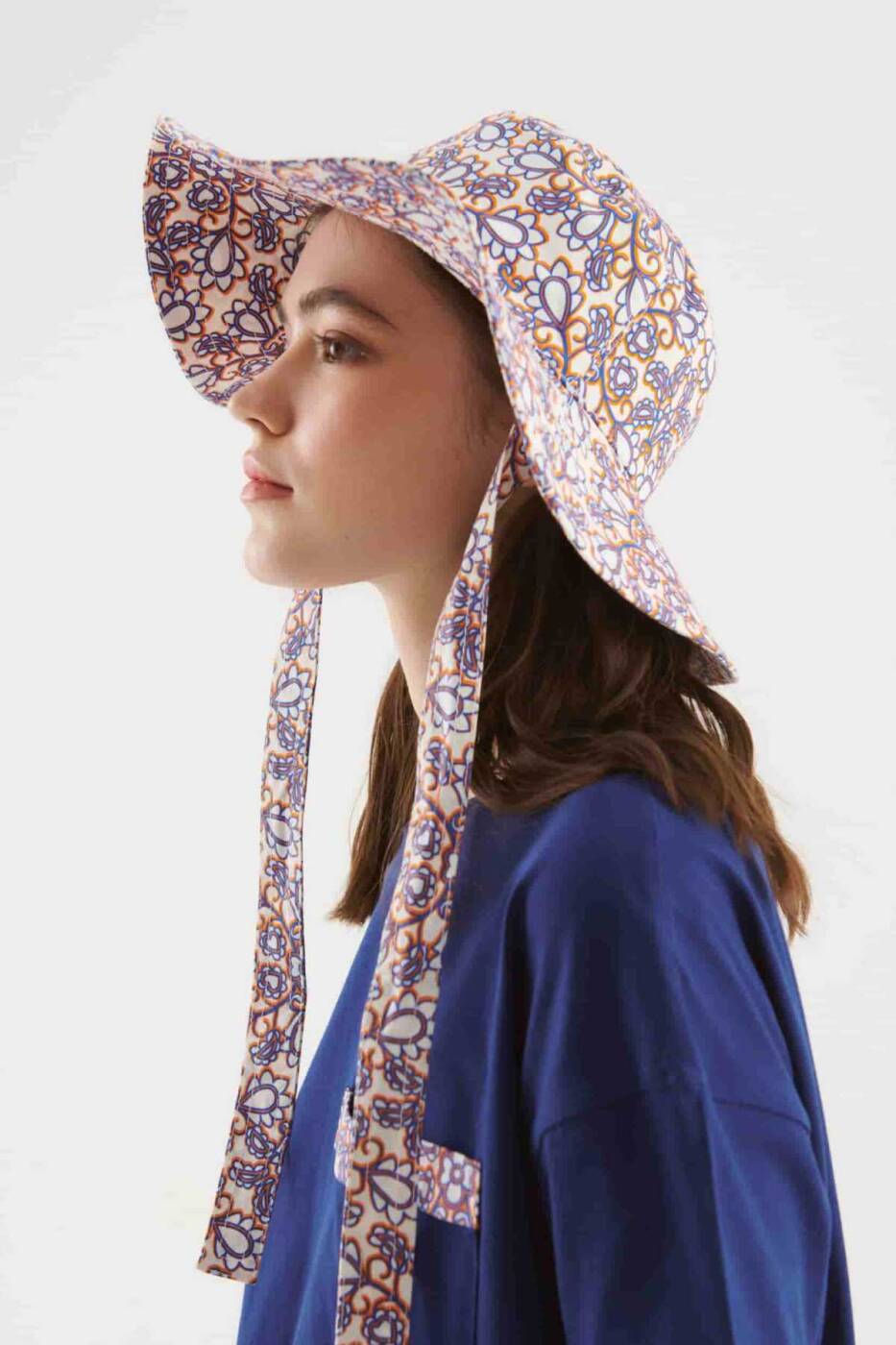 Desenli Kadın Şapka Standart Renk - 2
