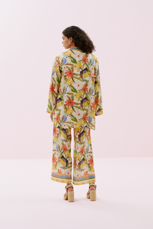 Desenli Kimono Standart Renk - 2