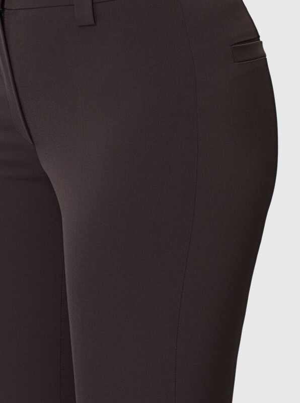  Duble Paça Pantolon Kahve - 3