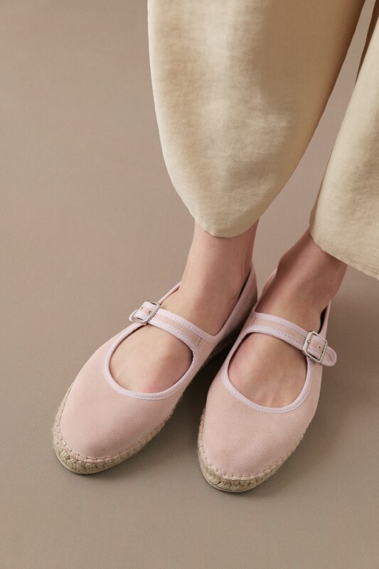 Espadril Ayakkabı Pembe 