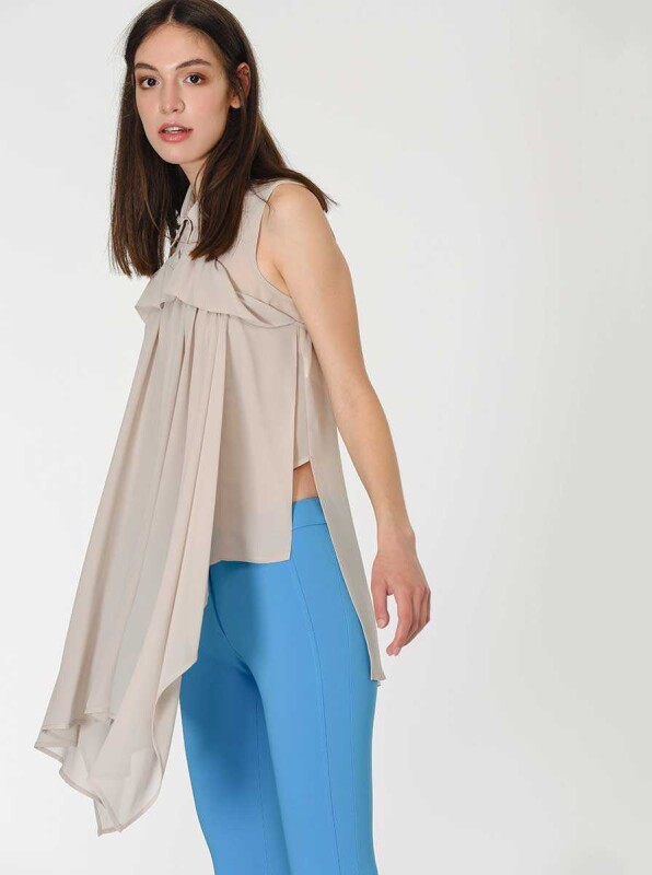 Fırfırlı Bluz Taş - 3