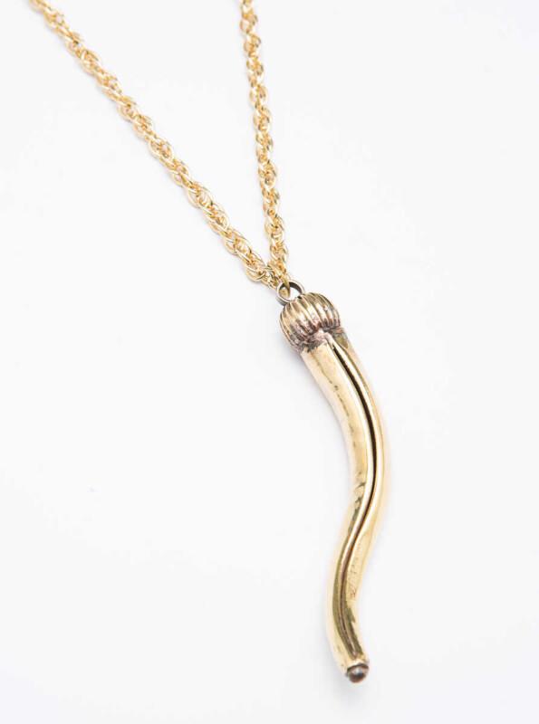 Gold Figür Detaylı Zincir Kolye Standart Renk - 2