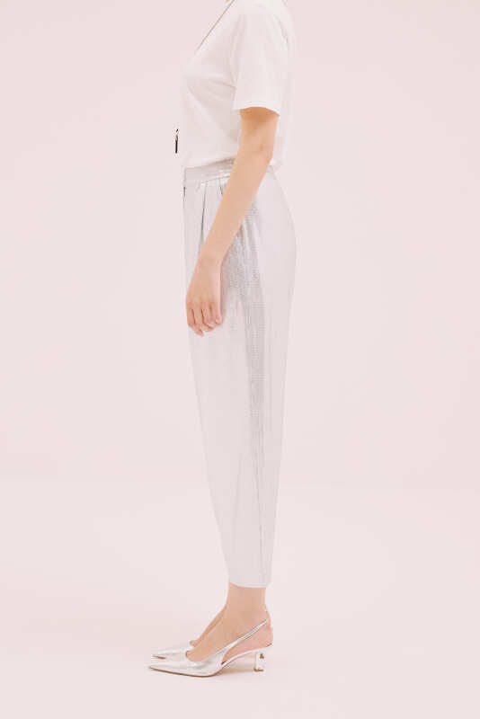 Payet Pantolon Gümüş - 3