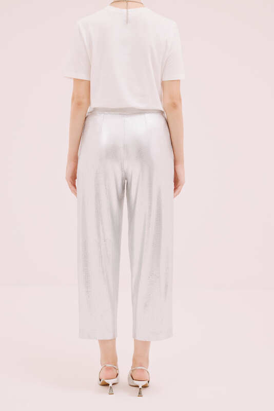 Payet Pantolon Gümüş - 2