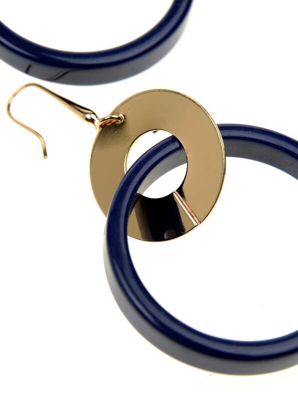 Halkalı Küpe Standart Renk - 2