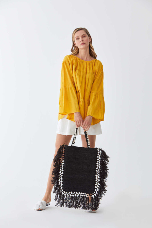 Hasır Çanta Standart Renk - 1