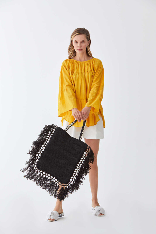 Hasır Çanta Standart Renk - 2