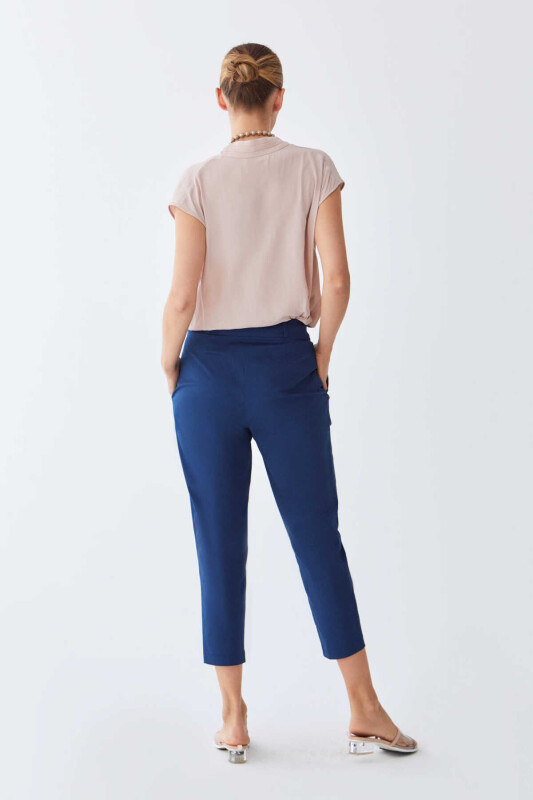 Havuç Model Pantolon Lacivert - 2