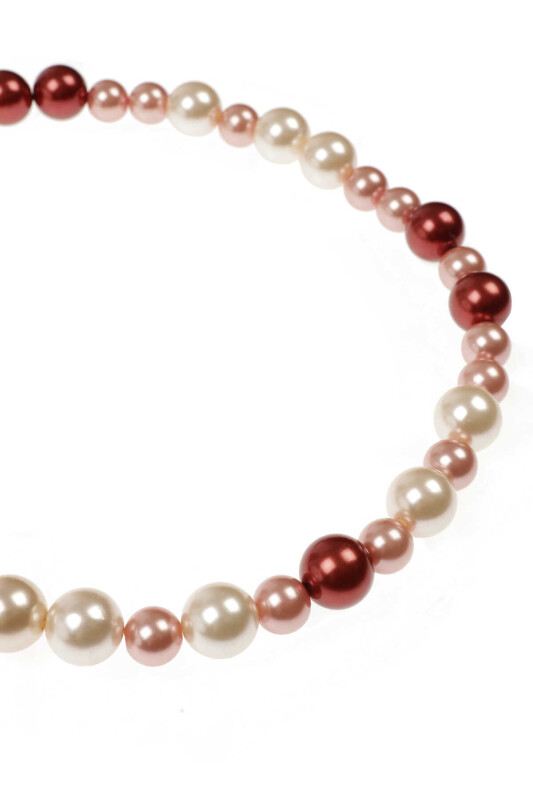  İnci Detaylı Kolye Standart Renk - 2