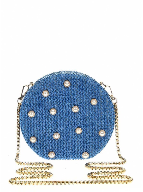 İnci Detaylı Zincirli Çanta Standart Renk - 1