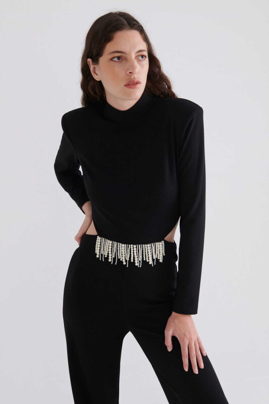  İncili Tulum Siyah - 3