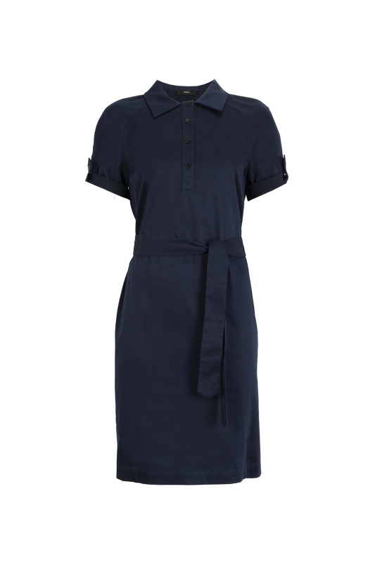 INTP1104 Elbise Lacivert - 1