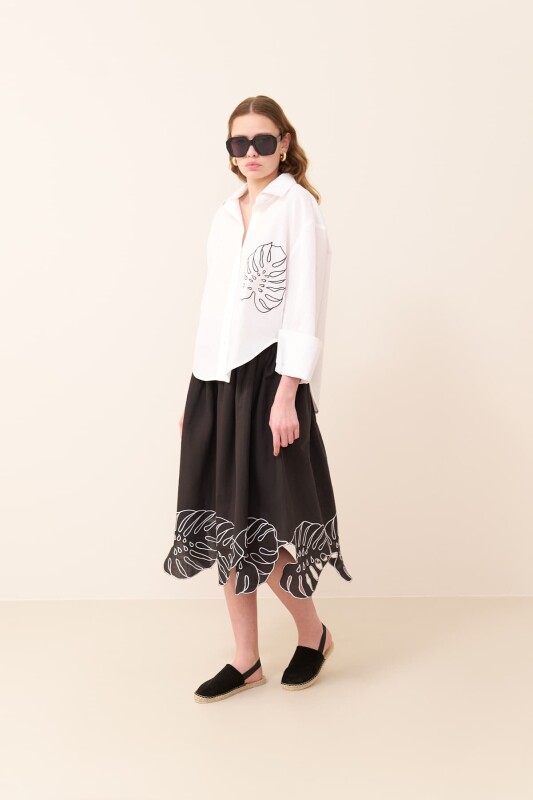 İşlemeli Gömlek Standart Renk - 3