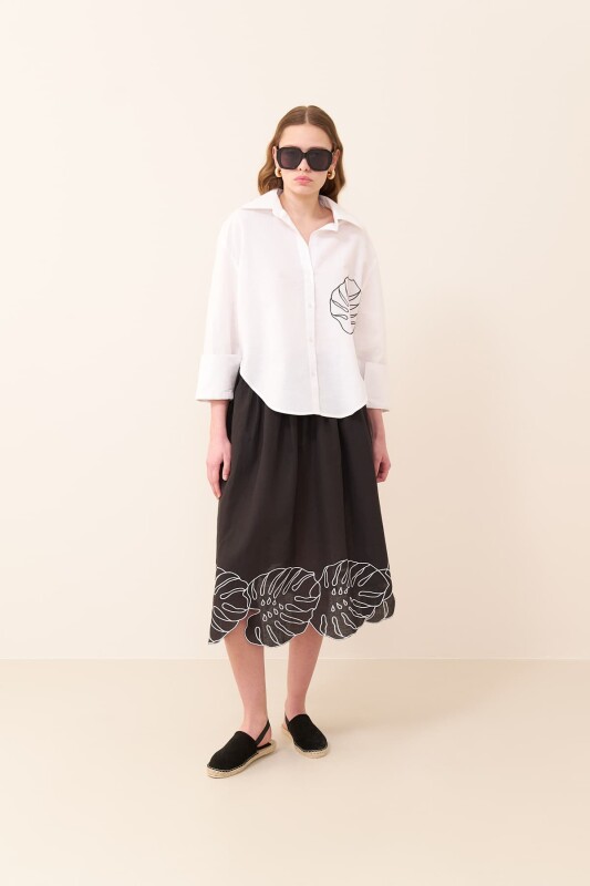 İşlemeli Gömlek Standart Renk - 1