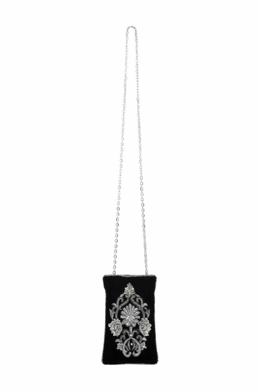 Nakış İşlemeli Kadife Telefonluk Standart Renk - 3