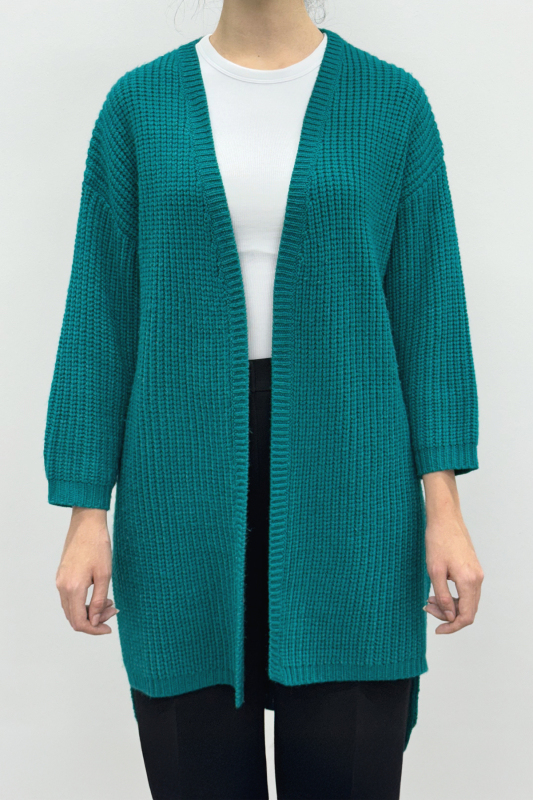 Triko Hırka Firuze - 1