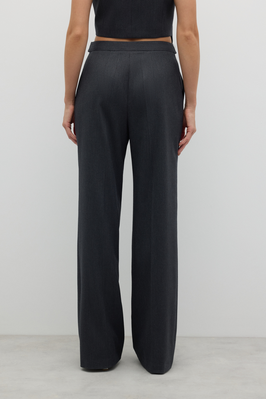 Geniş Paça Pantolon Standart Renk - 2