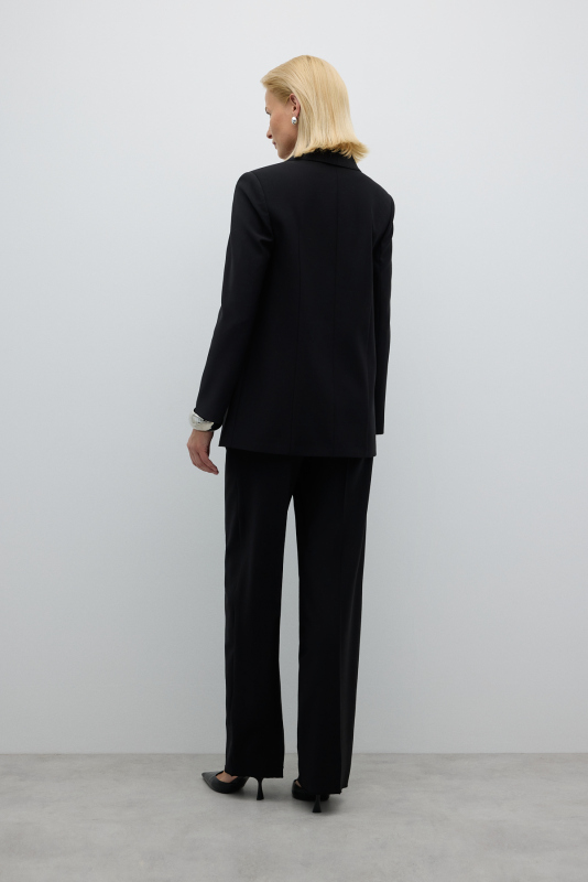 Kruvaze Ceket Siyah - Roman (1)