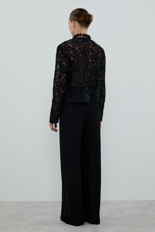 Palazzo Pantolon Siyah - 2