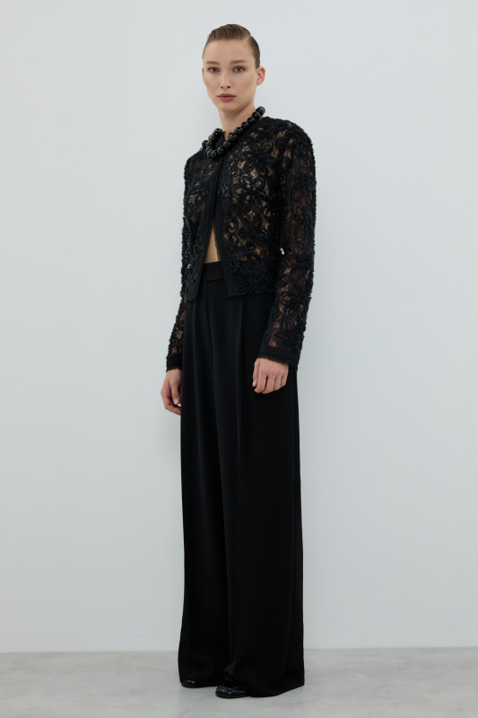 Palazzo Pantolon Siyah - 4