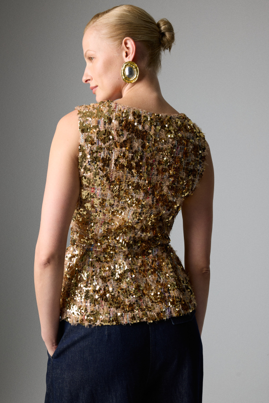 K26 17018 Yelek Gold - Roman (1)