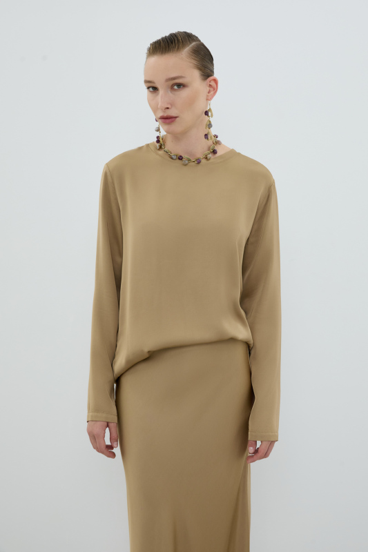 Ametist Doğal Taş Detaylı Kolye Standart Renk - 2