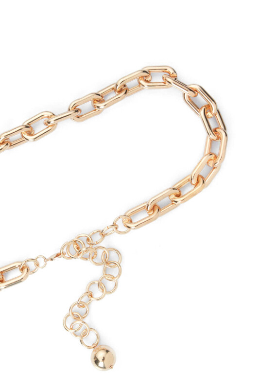 Kalın Zincirli Kemer Standart Renk - 2