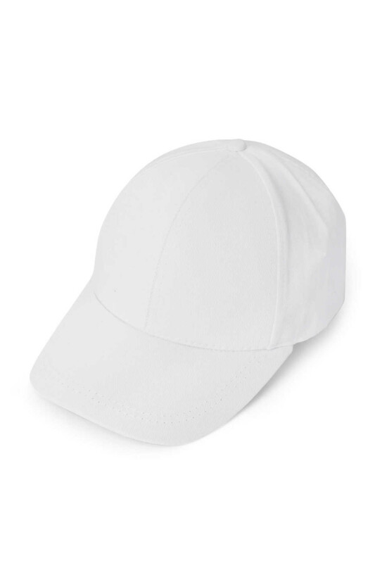 Kasket Şapka Beyaz 