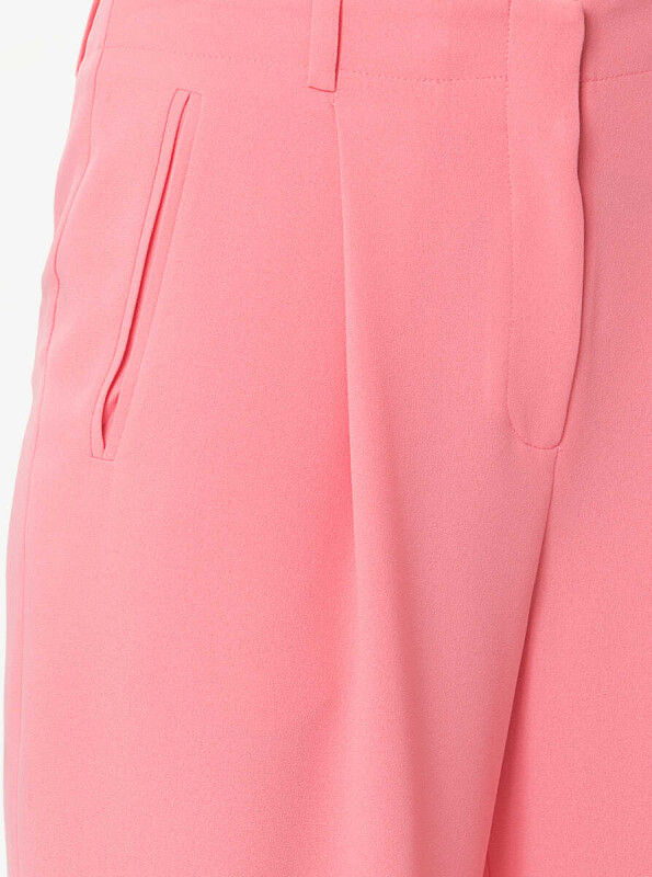 Kısa Paça Pantolon Pembe - 3